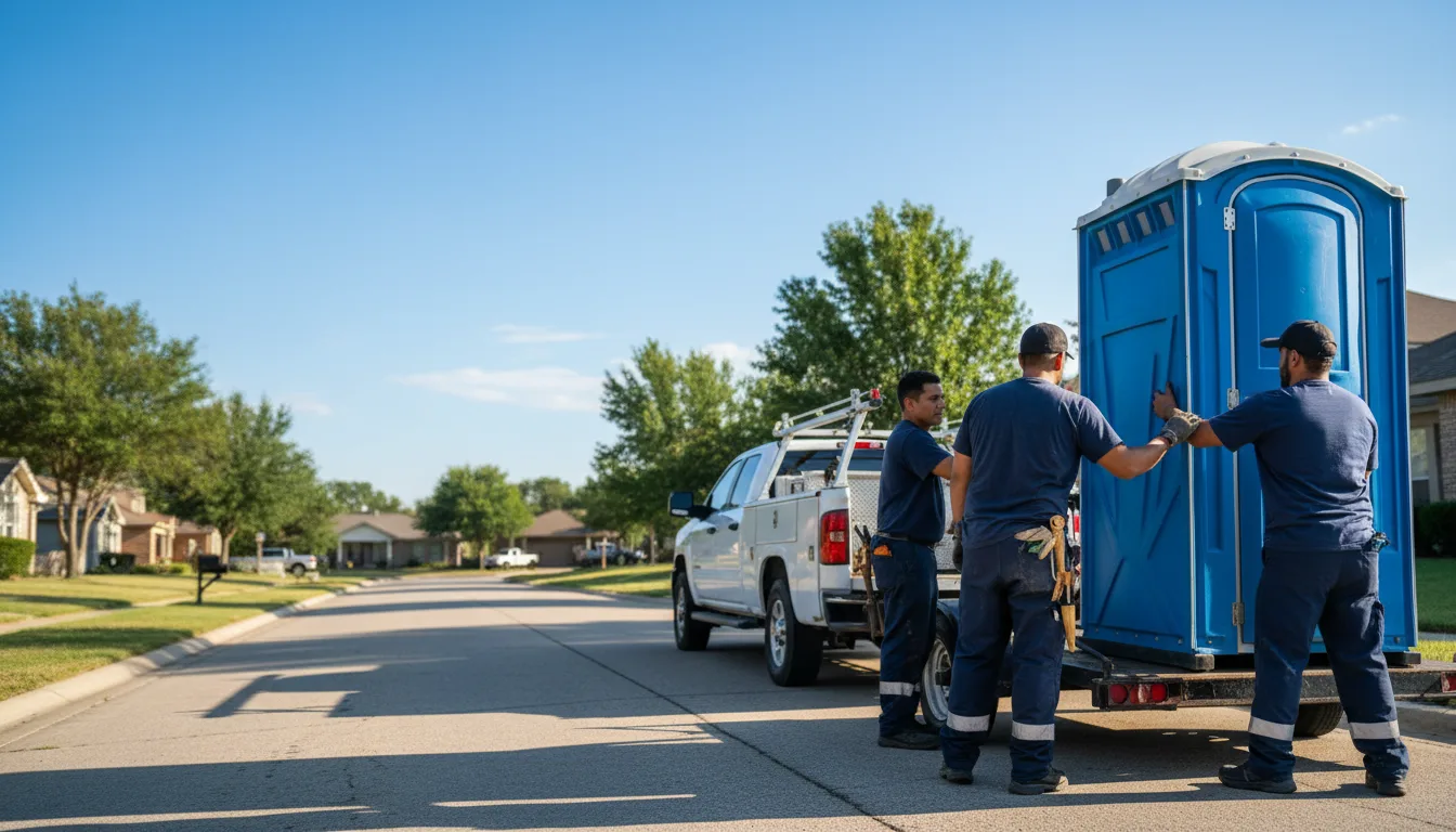 Portable Toilet Rental in Kyle, TX near me